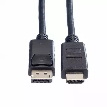 DisplayPort ROLINE 11.44.5782-10 HDTV Black