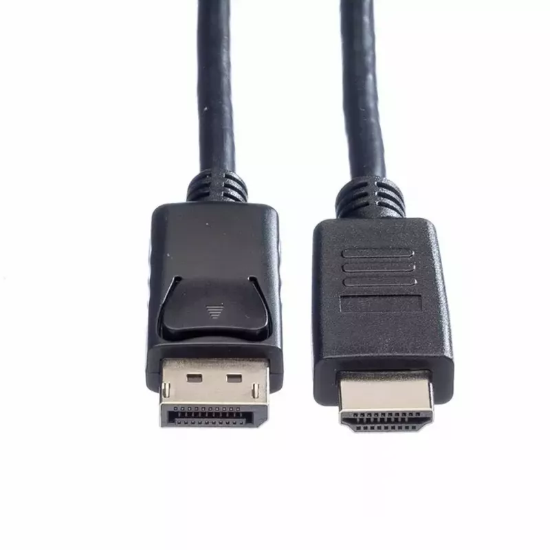DisplayPort ROLINE 11.44.5782-10 HDTV Black