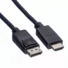 DisplayPort ROLINE 11.44.5782-10 HDTV Black