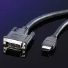 Monitor Cable VALUE DVI (18+1) - HDMI M/M 10 m