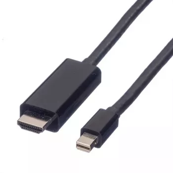 Mini DisplayPort Cable VALUE Mini DP-UHDTV M/M 2 m