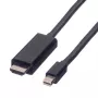 Mini DisplayPort Cable VALUE Mini DP-UHDTV M/M 2 m