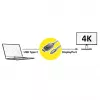 Video Cable Adapter VALUE 11.99.5846 2m DisplayPort USB Type-C Black