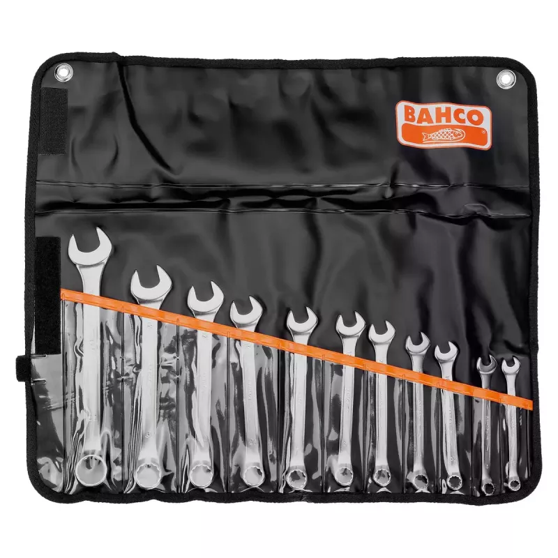 Bahco 111M/11T Combination Spanner Set, 11 pcs, 8-22 mm