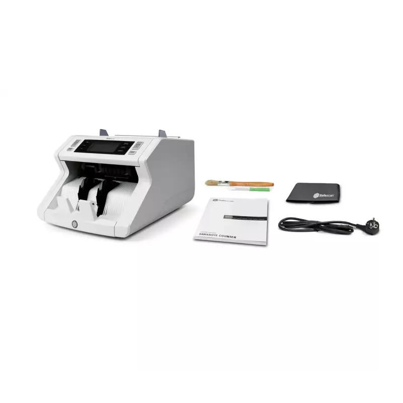 Banknote counting machine Safescan 2265 G2 White AC 220-240V LCD