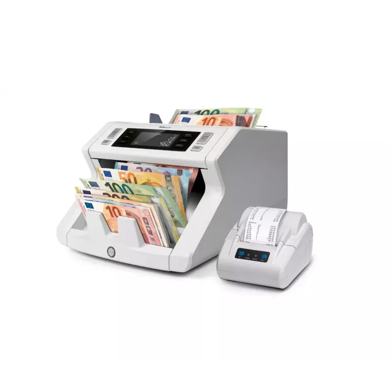 Banknote counting machine Safescan 2265 G2 White AC 220-240V LCD