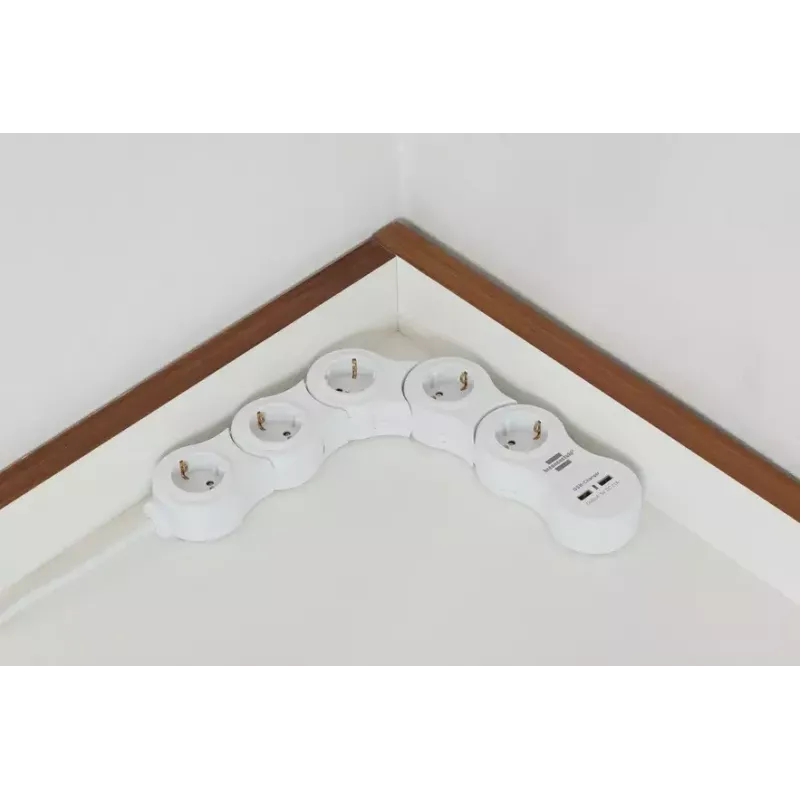Power Extension Brennenstuhl Vario 1.4m 5 AC Outlets Indoor