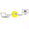 Video Cable Adapter ROLINE 12.03.3220 USB Type-C to DisplayPort 0.1 m