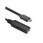 ROLINE USB Cable 12.04.1066 USB 3.2 Gen 1 10m USB C USB A Black