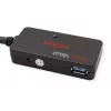 ROLINE USB 3.2 Gen 1 Hub 4 Ports with Repeater black 10 m