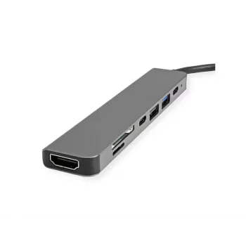 Laptop Dock VALUE 12.99.1136 Wired USB 3.2 Gen 2 Type-C Black Grey