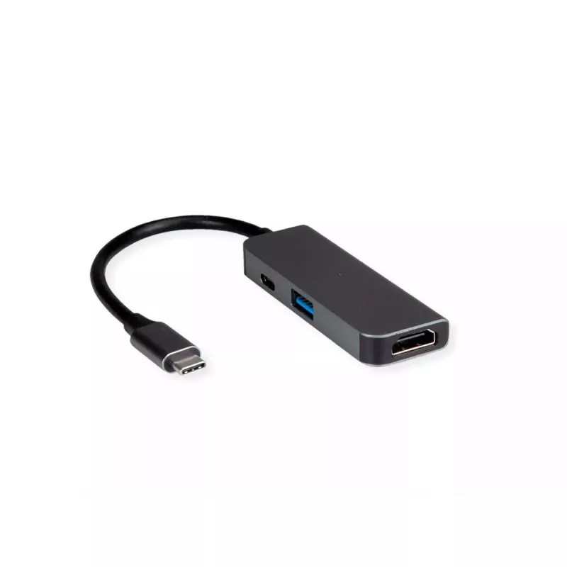 Laptop Dock VALUE 12.99.1141 USB 3.2 Gen 1 Type-C Black 3840x2160 60Hz