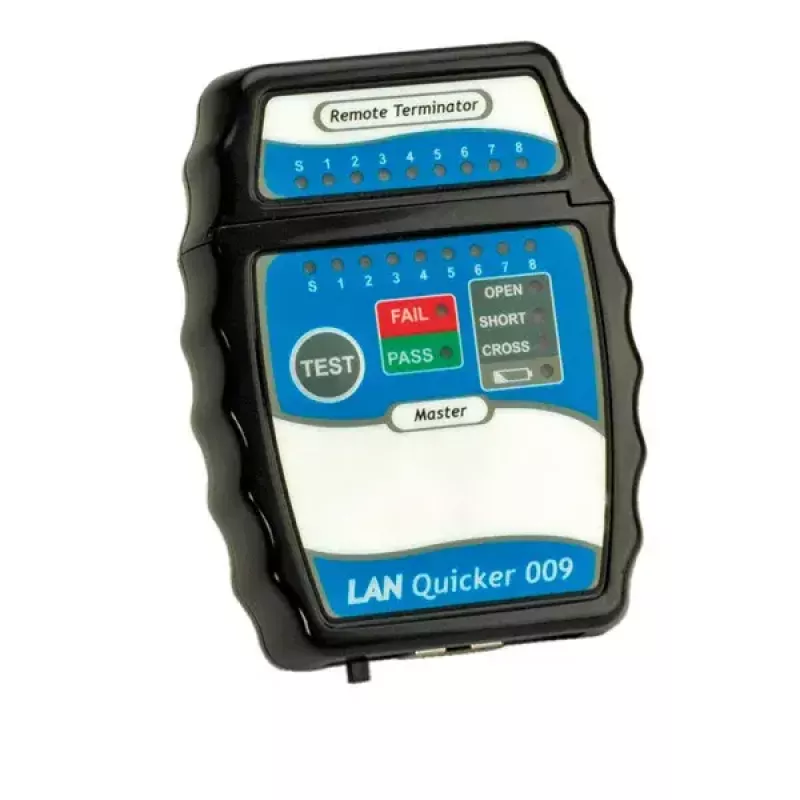 Cable tester VALUE Quicker Cable Tester model 13.99.3001 — network cable continuity and wiring check