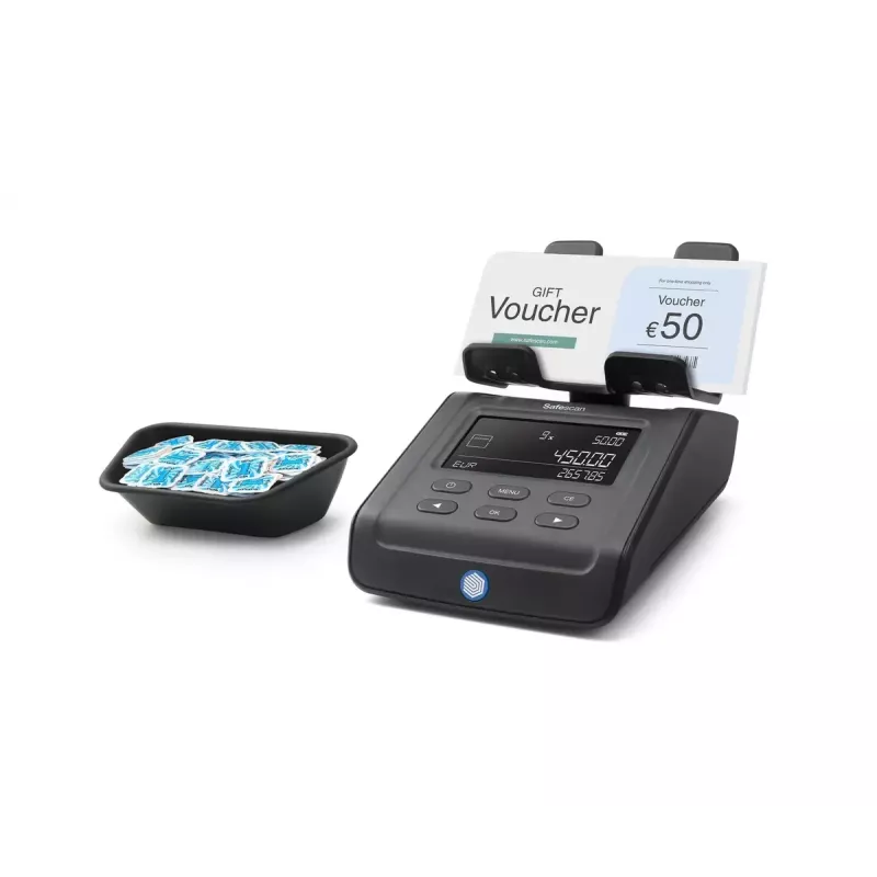 Coin counting machine Safescan 6175 Black LCD AC 110-240V