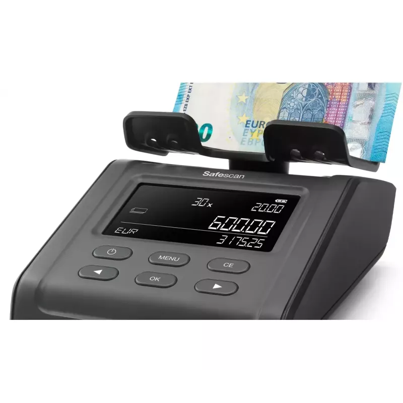 Coin counting machine Safescan 6175 Black LCD AC 110-240V