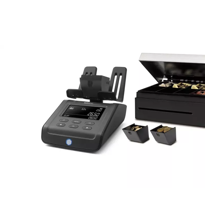Coin counting machine Safescan 6175 Black LCD AC 110-240V