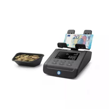 Coin counting machine Safescan 6175 Black LCD AC 110-240V