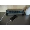 Power extension Brennenstuhl 1391040410 1.8m 4 AC outlets Indoor Black Silver