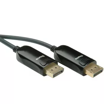 DisplayPort cable ROLINE 14.01.3491 15 m Black