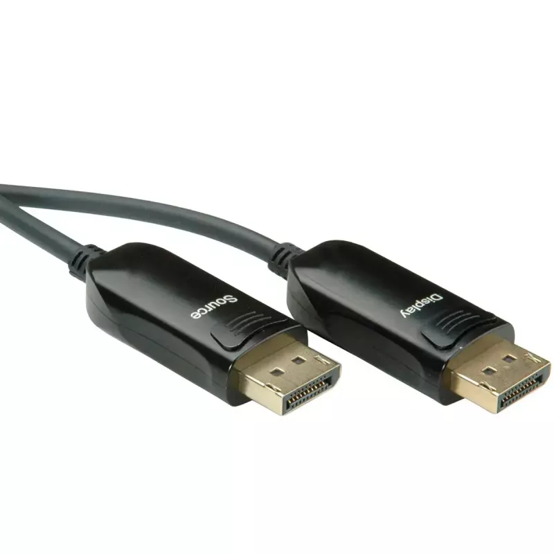 DisplayPort cable ROLINE 14.01.3491 15 m Black