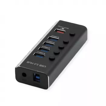 ROLINE USB Hub 3.2 Gen 1 14.02.5058 Black 5120 Mbit/s