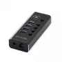 ROLINE USB Hub 3.2 Gen 1 14.02.5058 Black 5120 Mbit/s