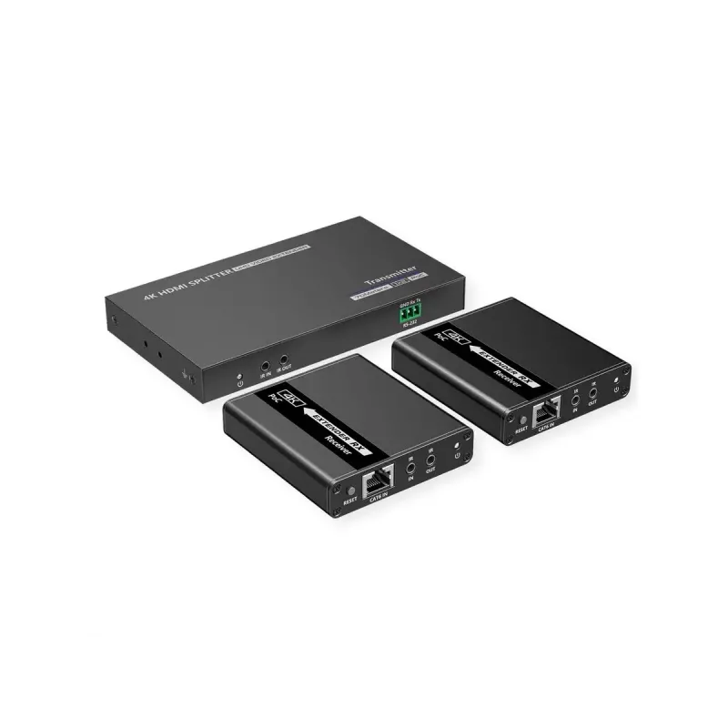 AV transmitter & receiver VALUE 14.99.3464 Black 40m distance