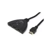 VALUE HDMI video switch 14.99.3567, HDMI, 4K (3840x2160) 60 Hz, 3-input, black