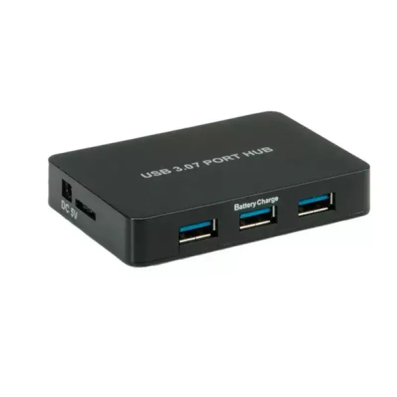 USB Hub VALUE USB 3.0 Desktop Hub 7 Ports with Power Supply
