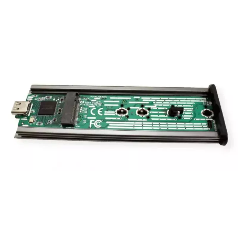 SSD enclosure ROLINE 16.01.4147 M.2 Aluminium Black 20 Gbit/s