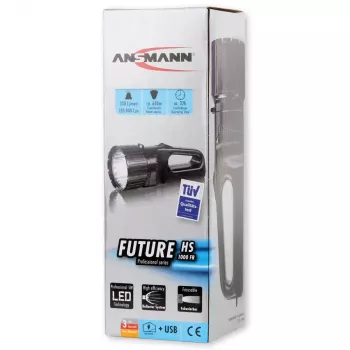 Hand flashlight Ansmann 1600-0055 Black