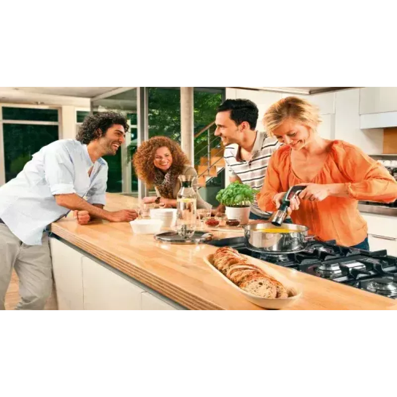 Bosch 1600A001YE Pepper grinder Black, Stainless steel