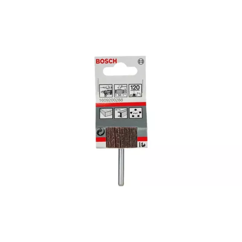 Bosch 1609200288 aluminium oxide flap wheel, 50 mm, grit 120