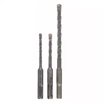 Drill bit set Bosch 1 617 000 118 3 pcs SDS Plus 5.0mm 6.0mm 8.0mm