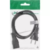 InLine power cable 16A CEE 7/7 straight / IEC320/C19 0.5m