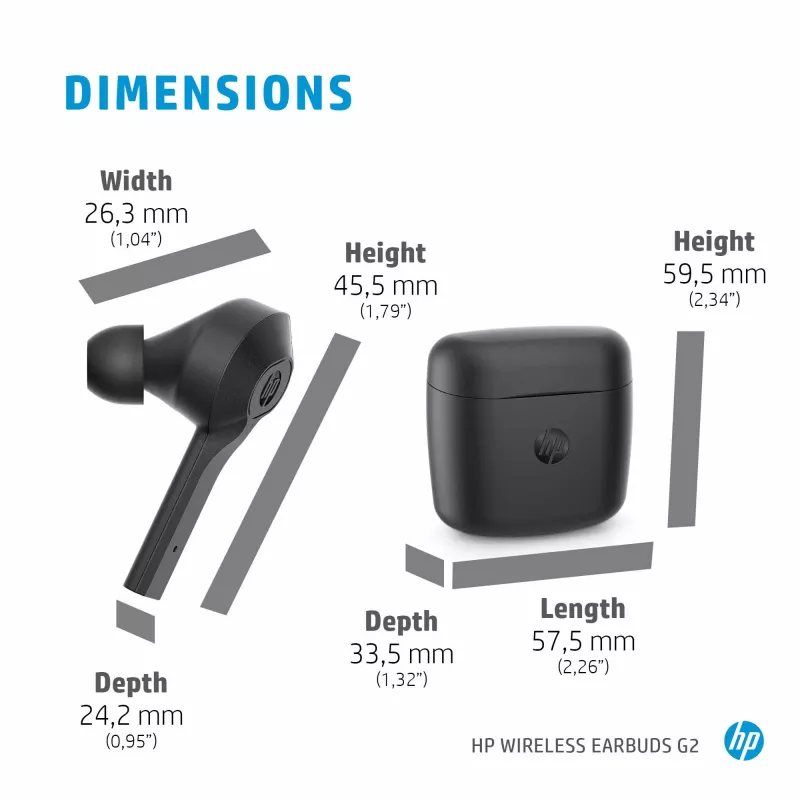 Headphones HP Wireless Earbuds G2