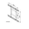VESA Adapter ROLINE 100x100-100x200/200x200 Variable Silver