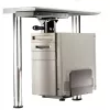 Desk-mounted CPU holder ROLINE ROLINE PC Holder with rotation function silver