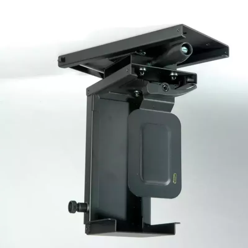 Desk-mounted CPU holder ROLINE Mini PC Holder extendable with rotation function black