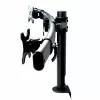 VALUE Triple LCD Arm Desk Clamp black — 3-screen monitor mount, adjustable