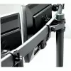 VALUE Triple LCD Arm Desk Clamp black — 3-screen monitor mount, adjustable
