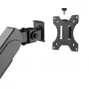 Monitor Mount VALUE 17.99.1182 Clamp 2.06 m Black 18 kg