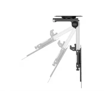 TV mount/stand VALUE 17.99.1186 for 17 inch–37 inch (43.2–94 cm), VESA 75×75–200×200, tilt 0–90°, swivel ±45°, 20 kg, black