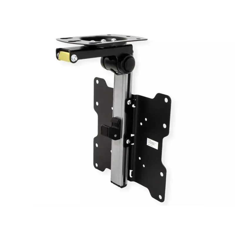 TV mount/stand VALUE 17.99.1186 for 17 inch–37 inch (43.2–94 cm), VESA 75×75–200×200, tilt 0–90°, swivel ±45°, 20 kg, black