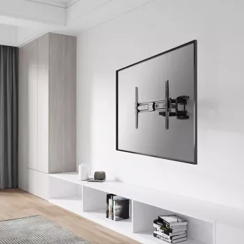 TV mount VALUE 17.99.1211 2.03 m 45 kg Black