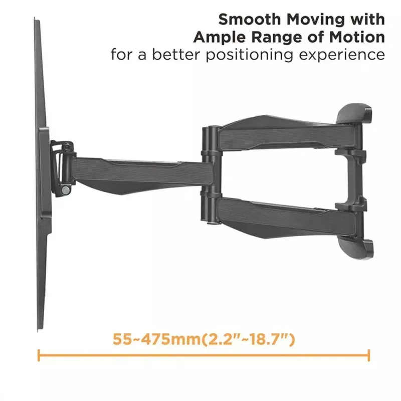 TV mount VALUE 17.99.1211 2.03 m 45 kg Black
