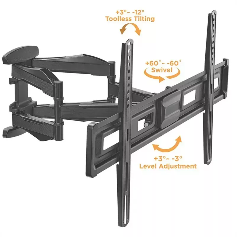 TV mount VALUE 17.99.1211 2.03 m 45 kg Black