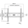 Tiltable Wall Holder VALUE LCD/Plasma TV 17.99.1218