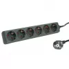 Power Extension ROLINE 19.07.1073 3m 6 AC Outlets Indoor Black
