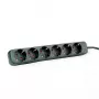 Power Extension ROLINE 19.07.1073 3m 6 AC Outlets Indoor Black